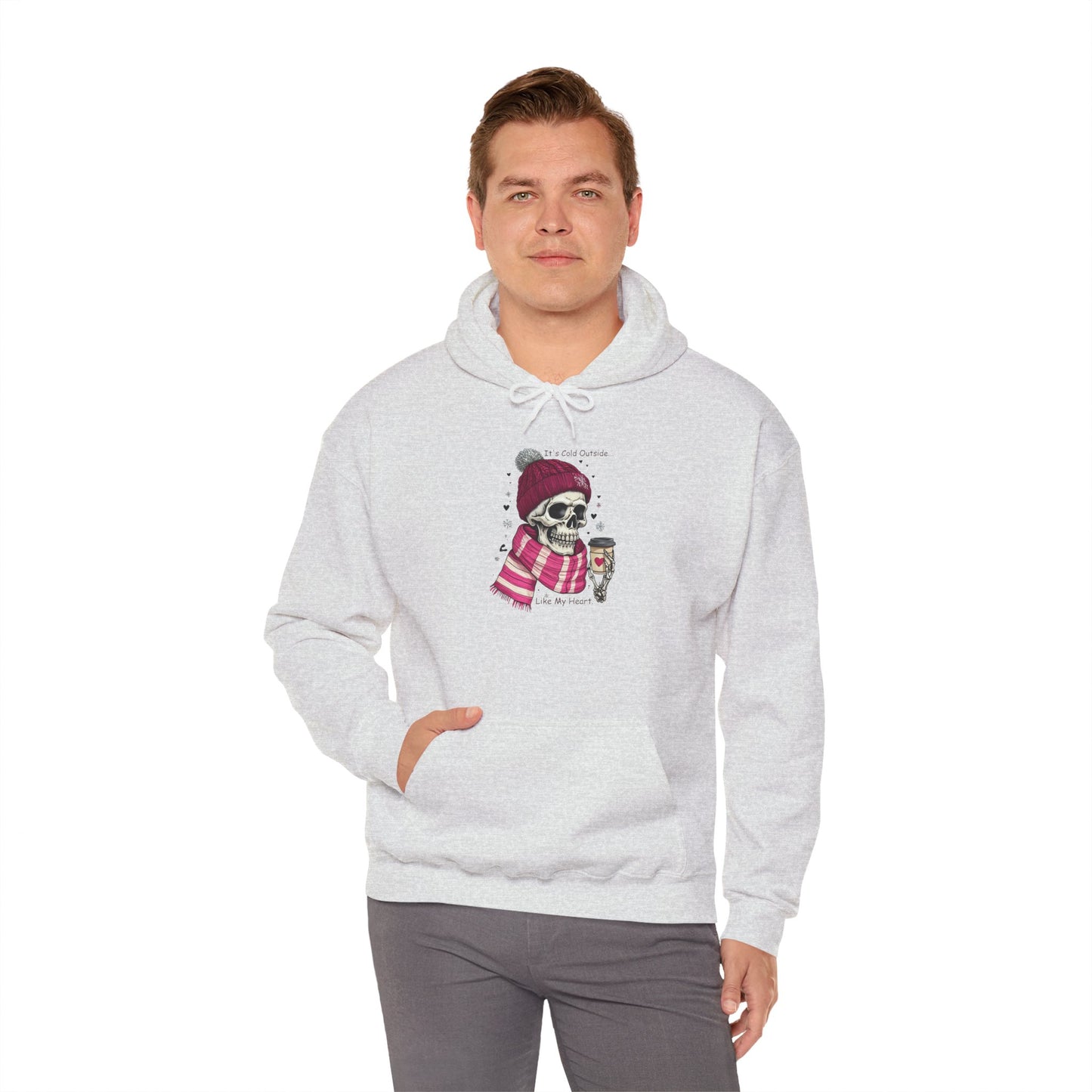 Cold Heart Hoodie - Unisex Heavy Blend™ Hooded Sweatshirt