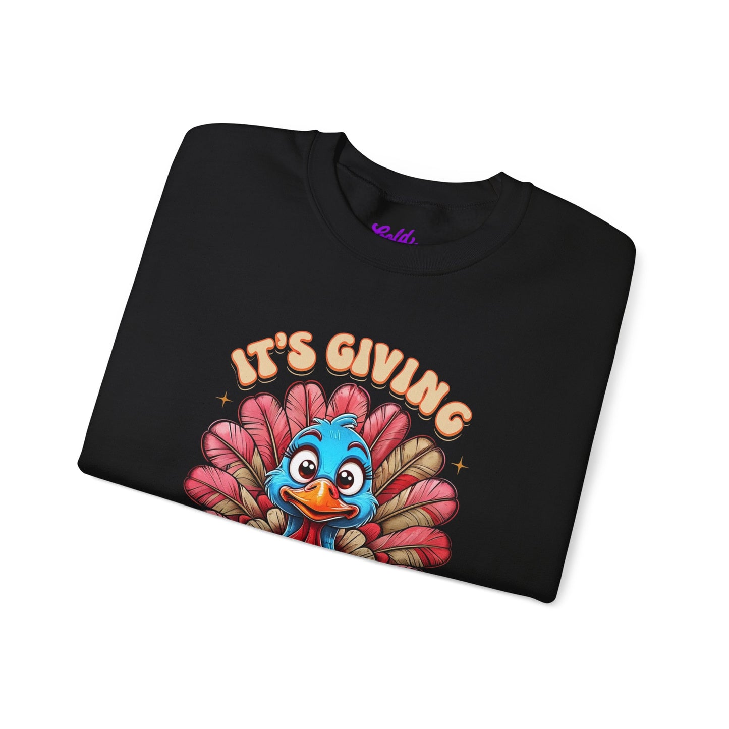 It's Giving Thanks - Thanksgiving Turkey Sweatshirt