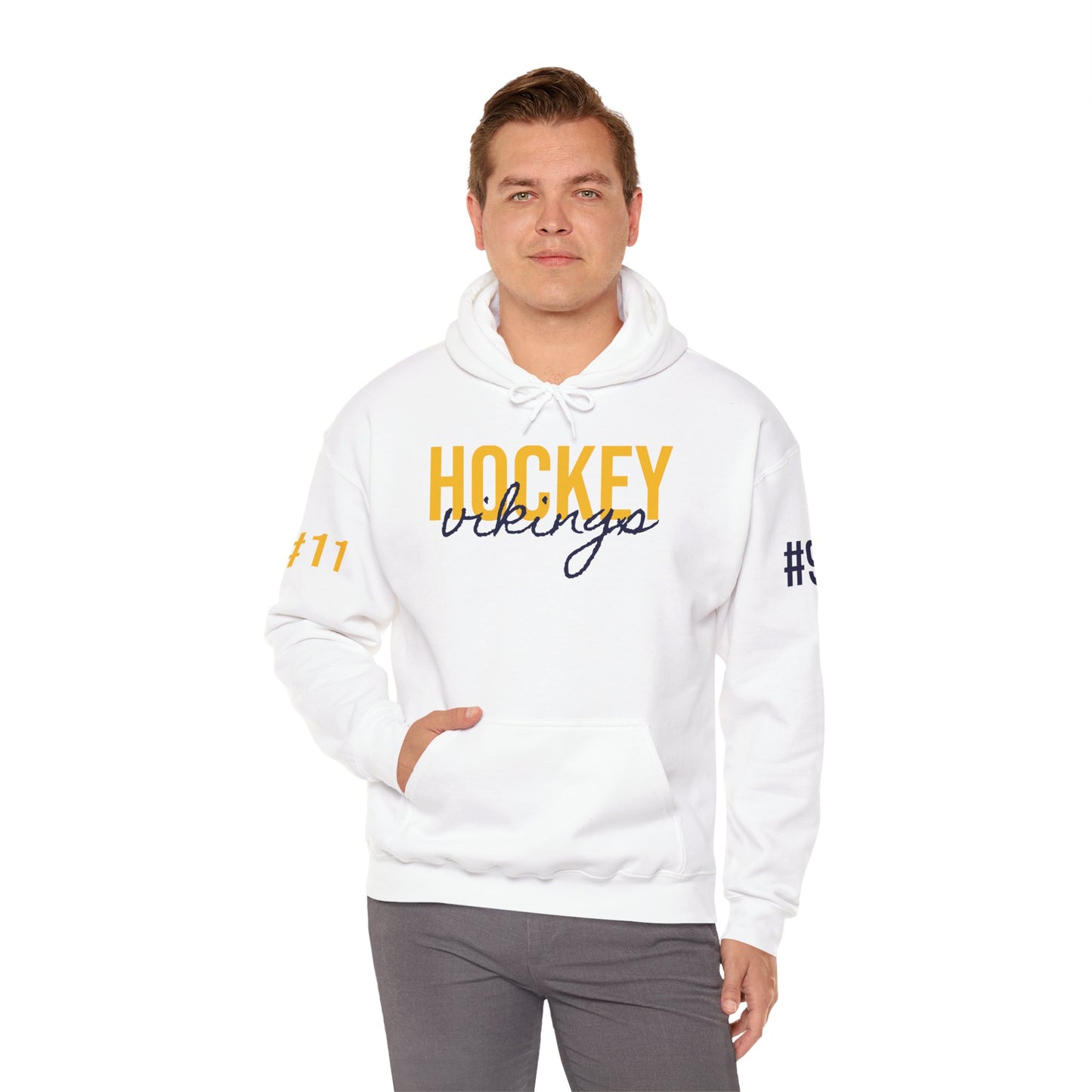 Hennen Hockey Hoodies - Unisex Heavy Blend™ Hooded Sweatshirt