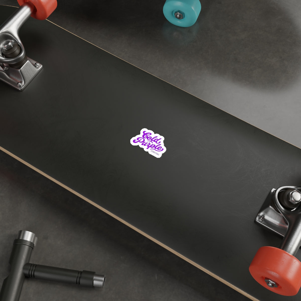 Cold Purple Creations Die-Cut Stickers