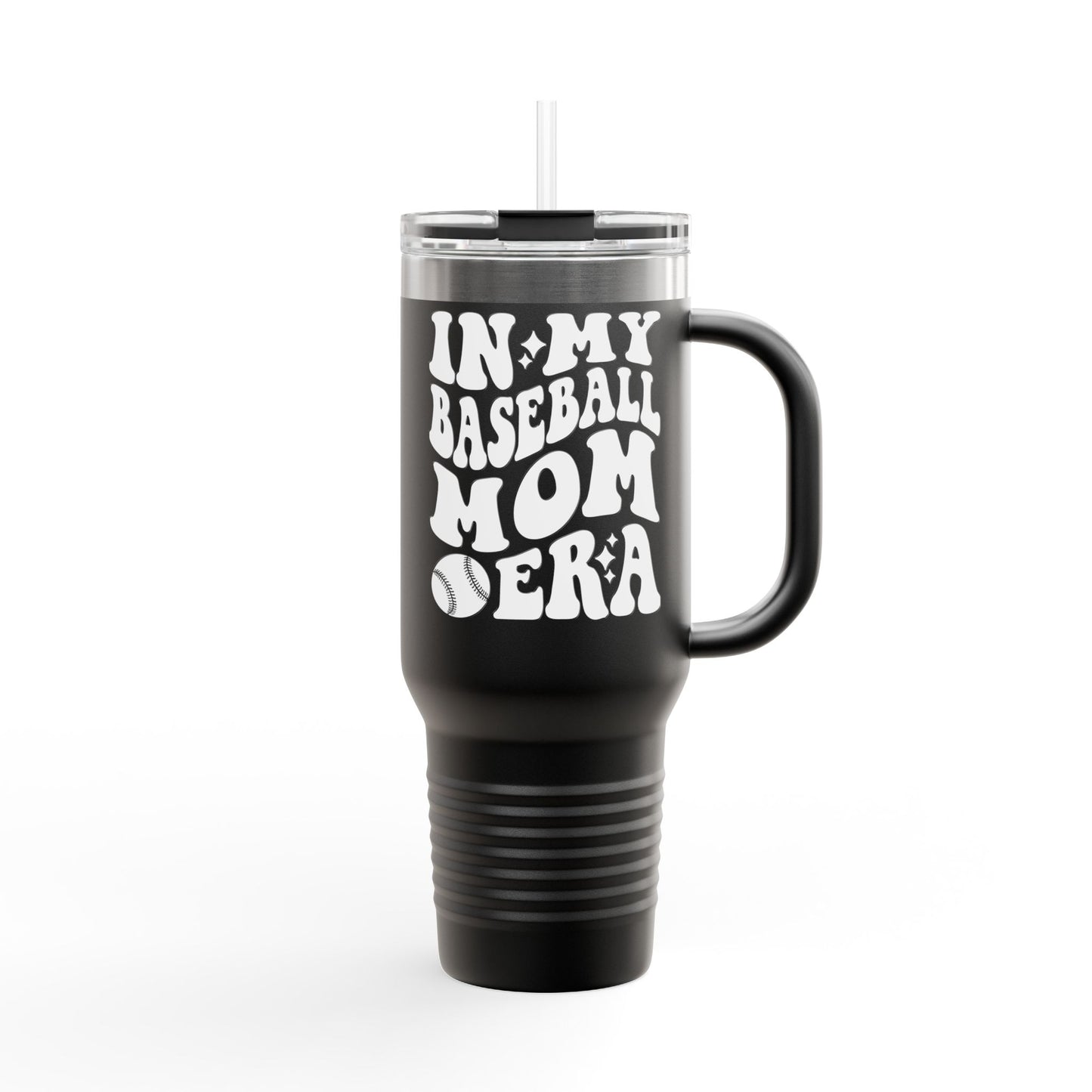 Baseball Mom Era Insulated Travel Mug - 40oz