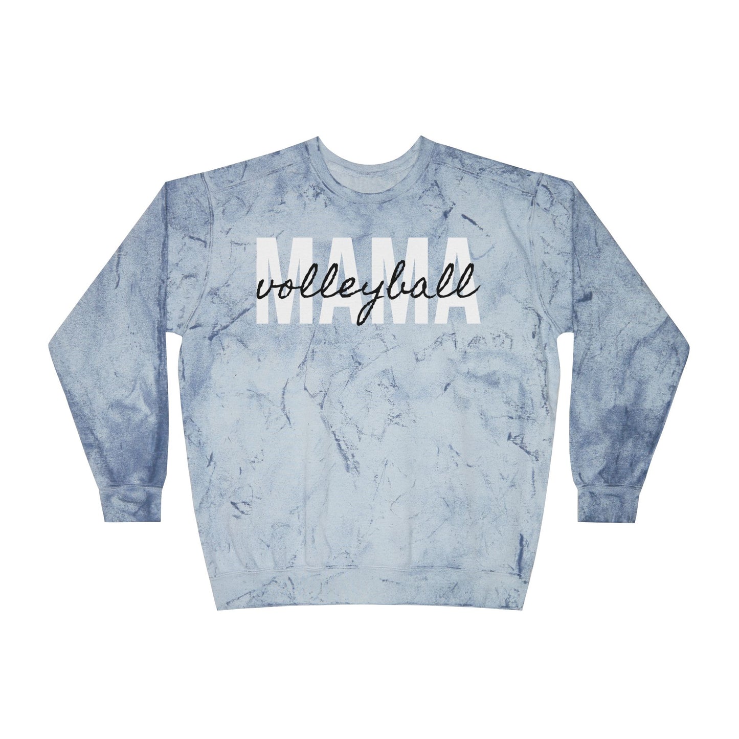 Volleyball Mama Tie Dye Sweatshirt