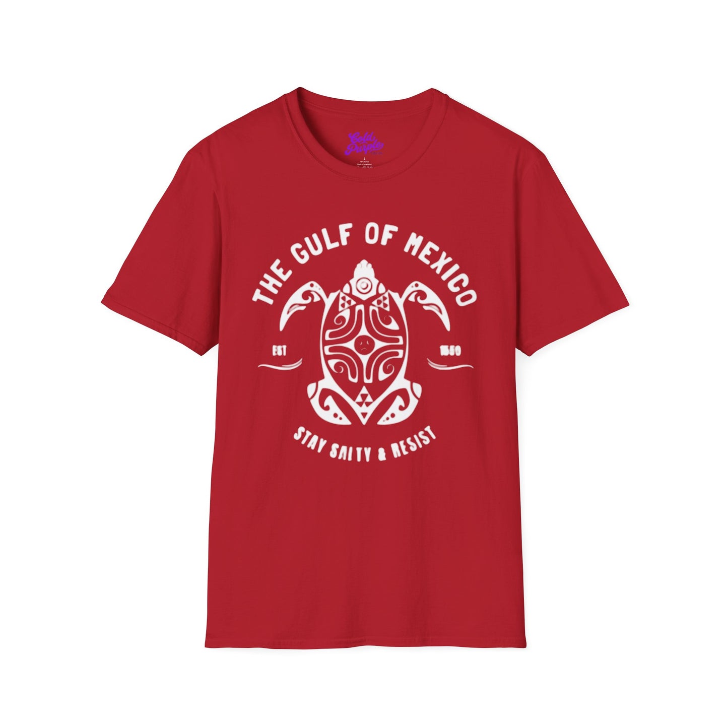 Gulf of Mexico T-Shirt (Unisex - Red, White, Blue)