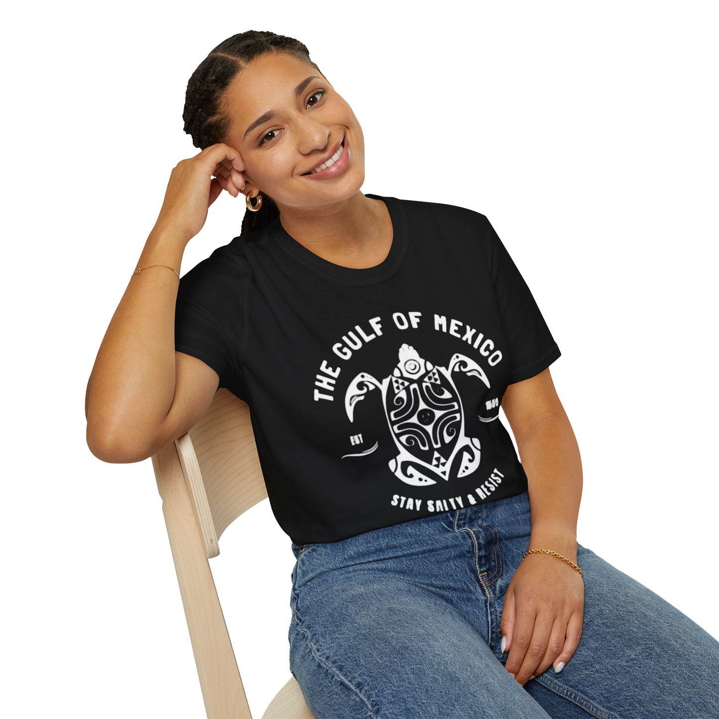 Gulf of Mexico T-Shirt (Unisex - Red, White, Blue)