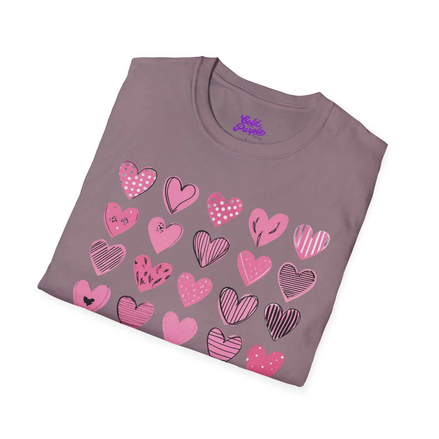 Hearts - Unisex Softstyle T-Shirt