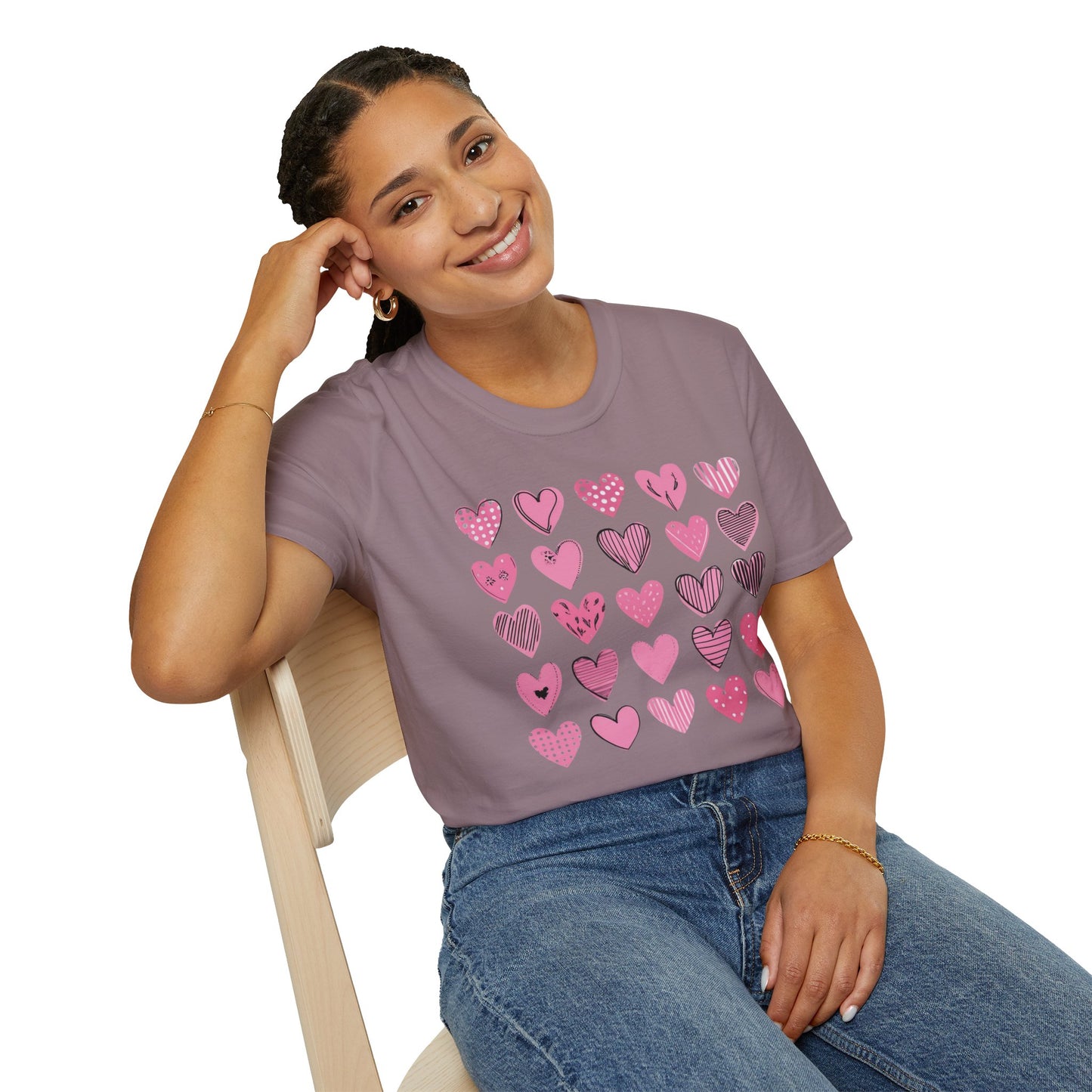 Hearts - Unisex Softstyle T-Shirt