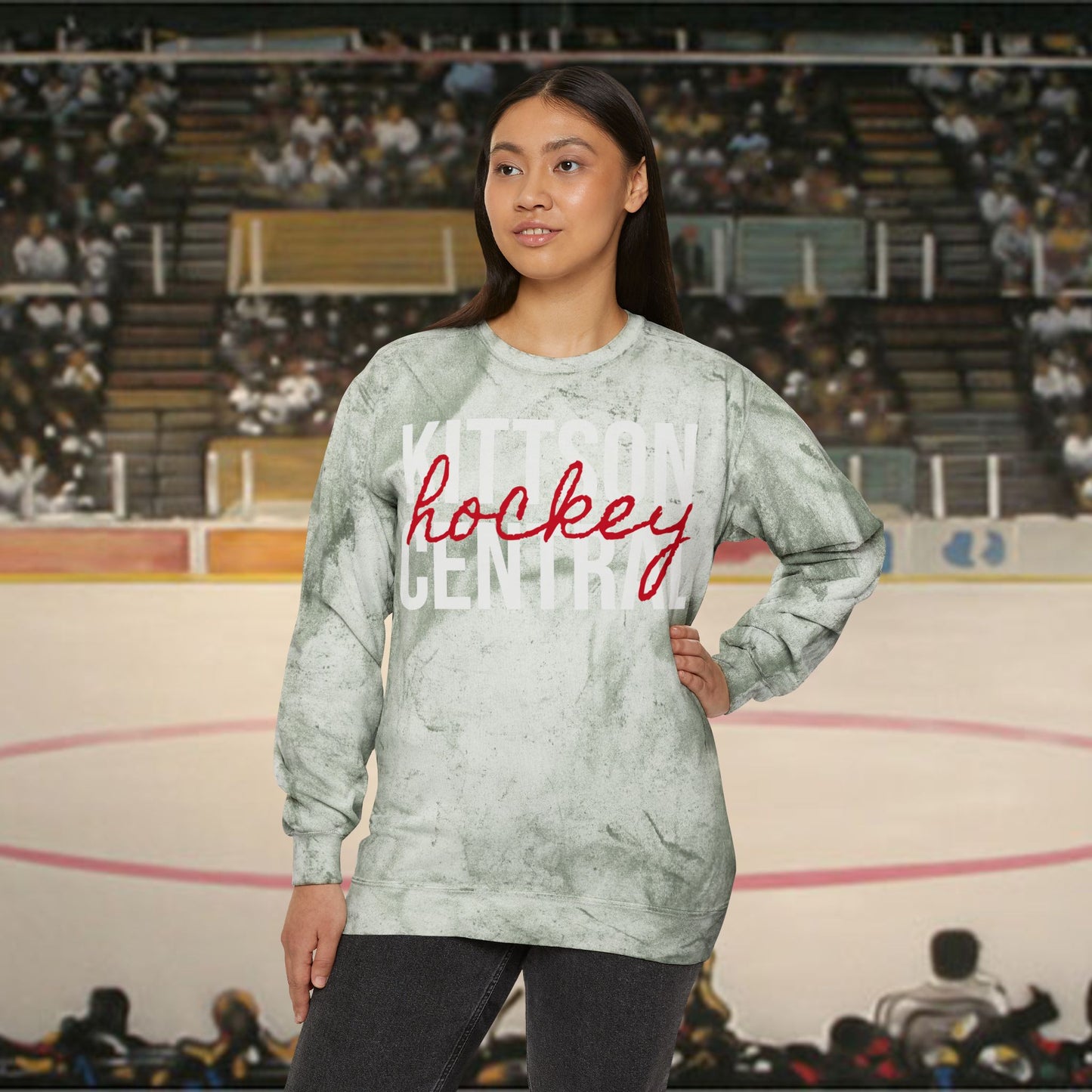 Northern MN High School HOCKEY - Tie Dye Sweatshirt
