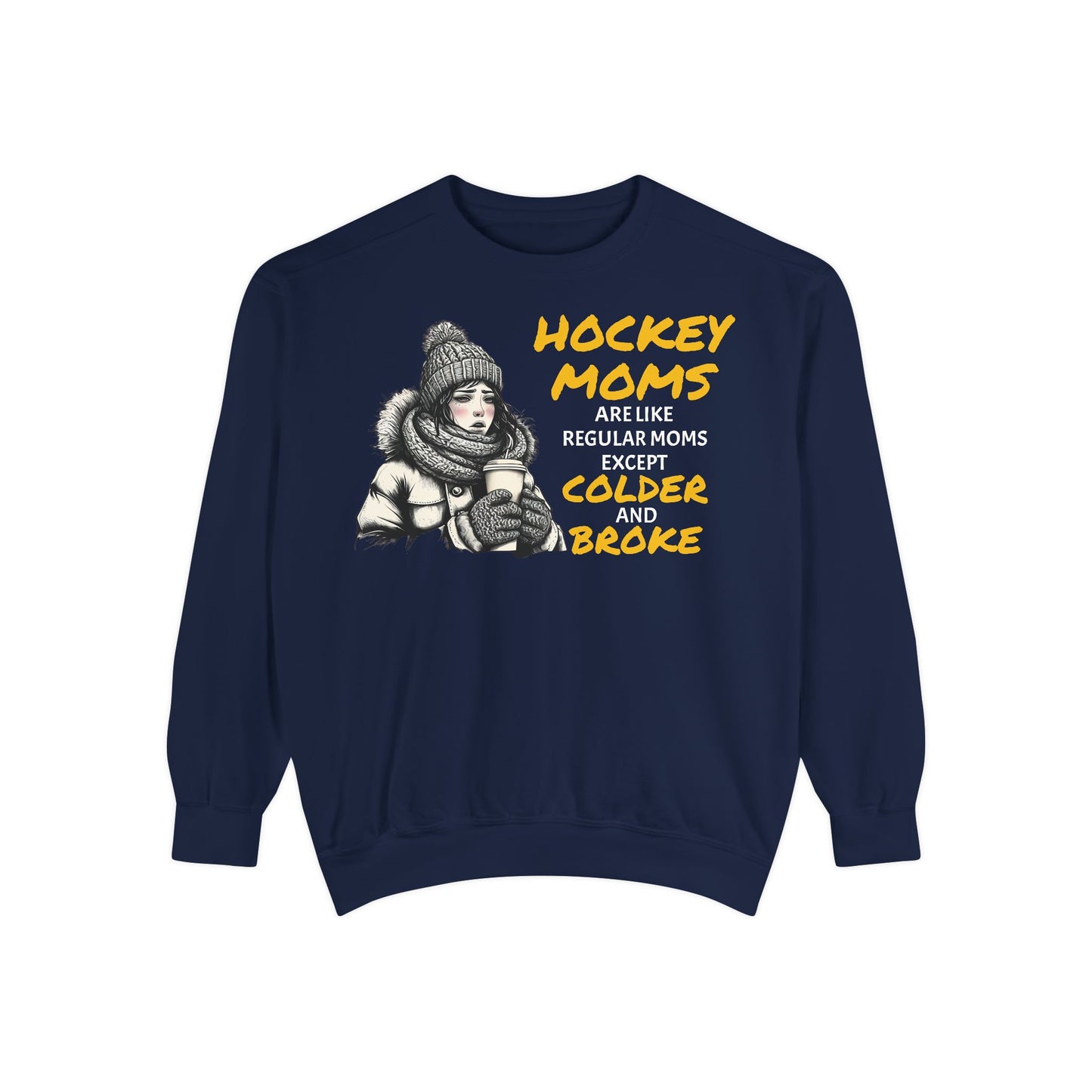 Hockey Mom Oversized Sweatshirt