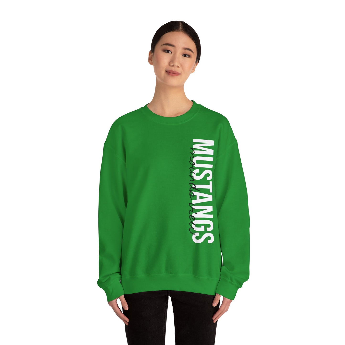 Mounds View - Mustangs (crew neck)