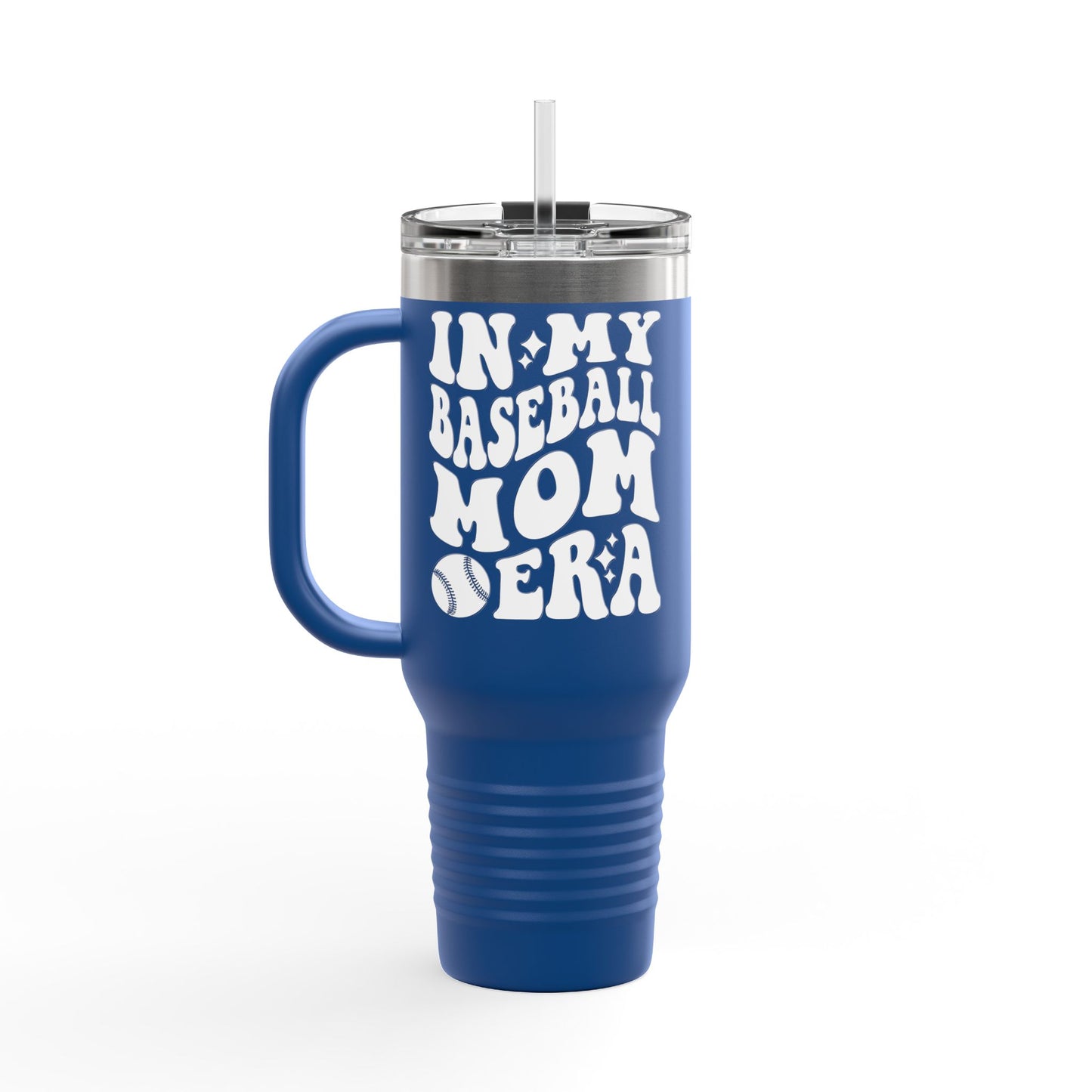 Baseball Mom Era Insulated Travel Mug - 40oz