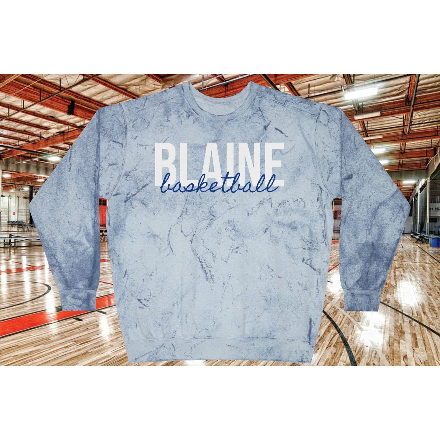 Suburban East MN High School BASKETBALL - Tie Dye Sweatshirt