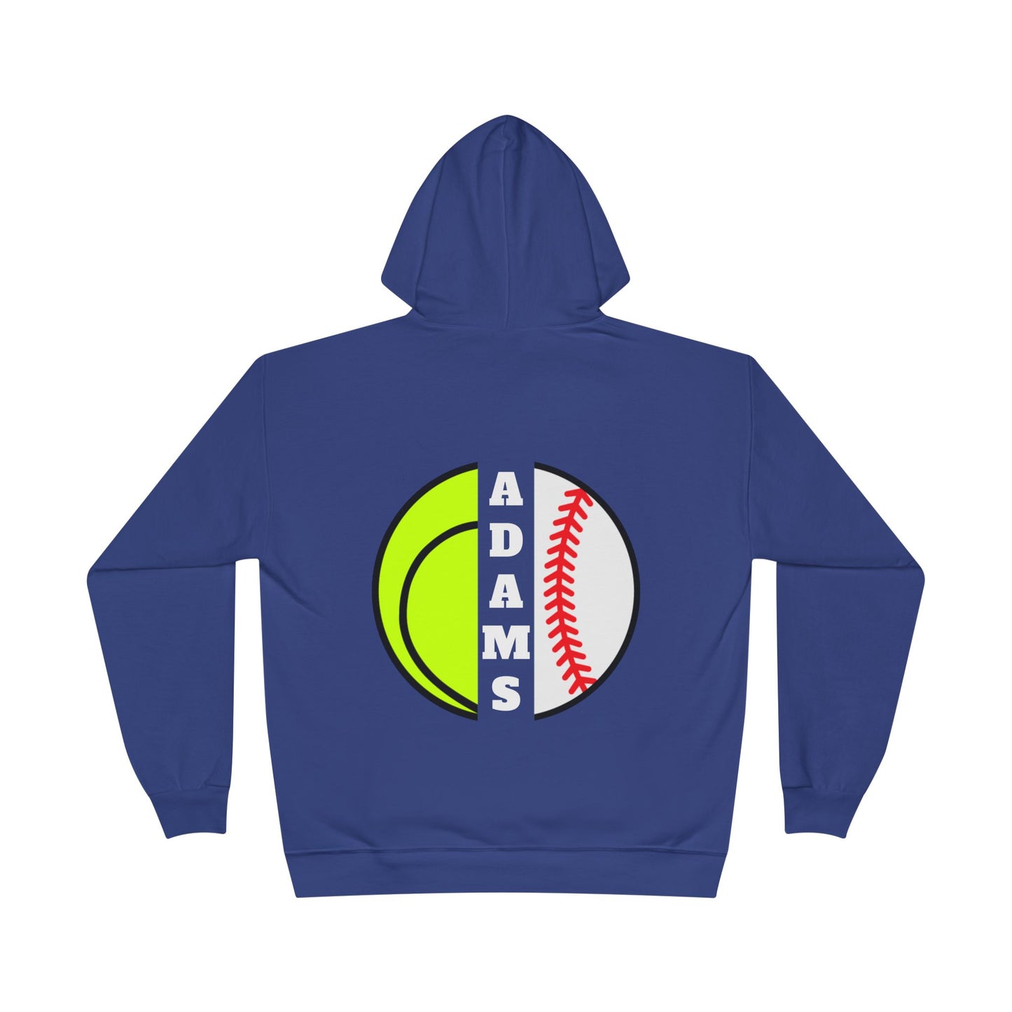 ADAMS Hoodie - Tennis & Baseball Design