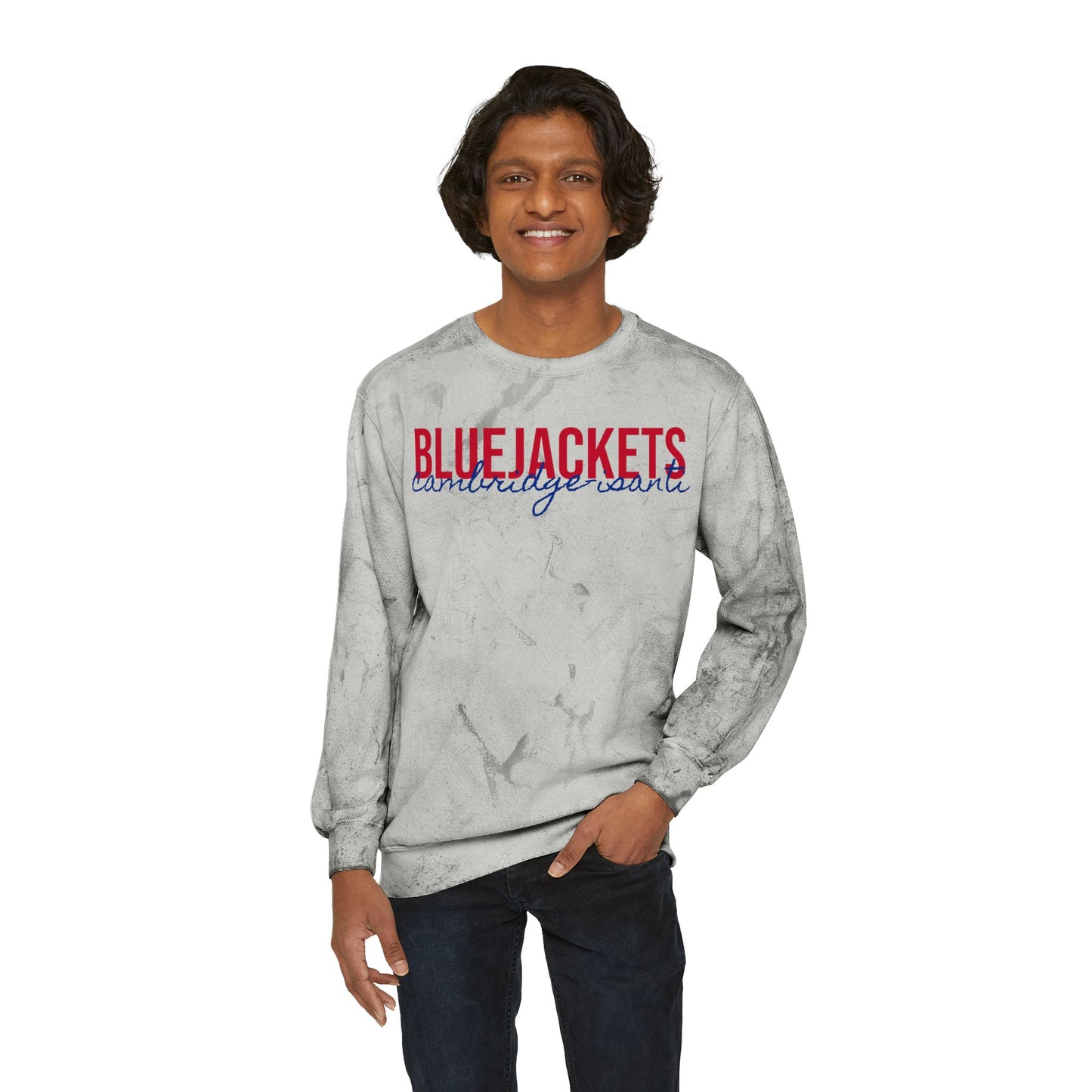 C-I Tie Dye Crewneck (w/RED)
