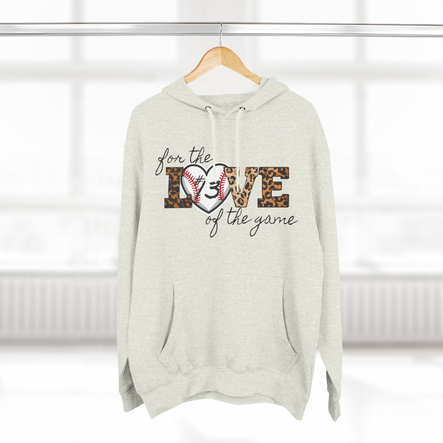 M. Gerth - Love of the Game (Leopard Print) Hoodie