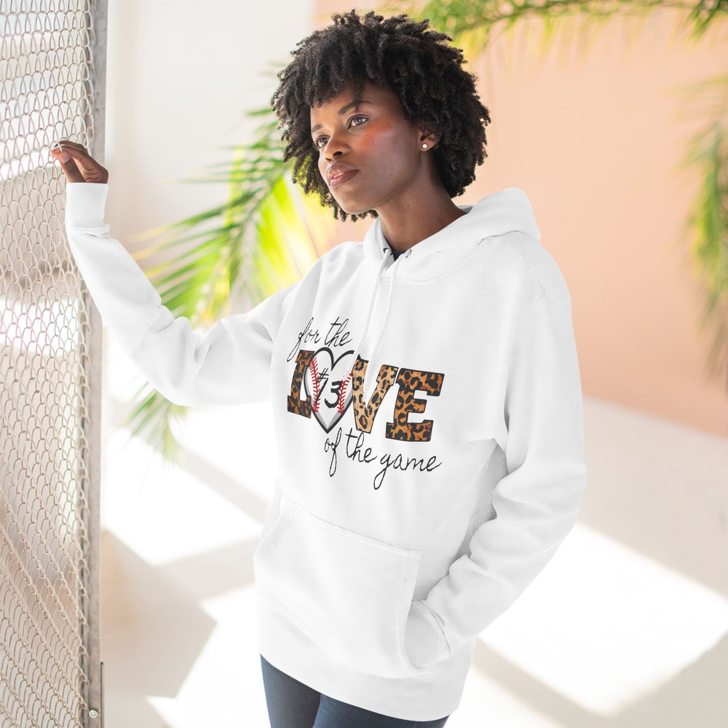 M. Gerth - Love of the Game (Leopard Print) Hoodie