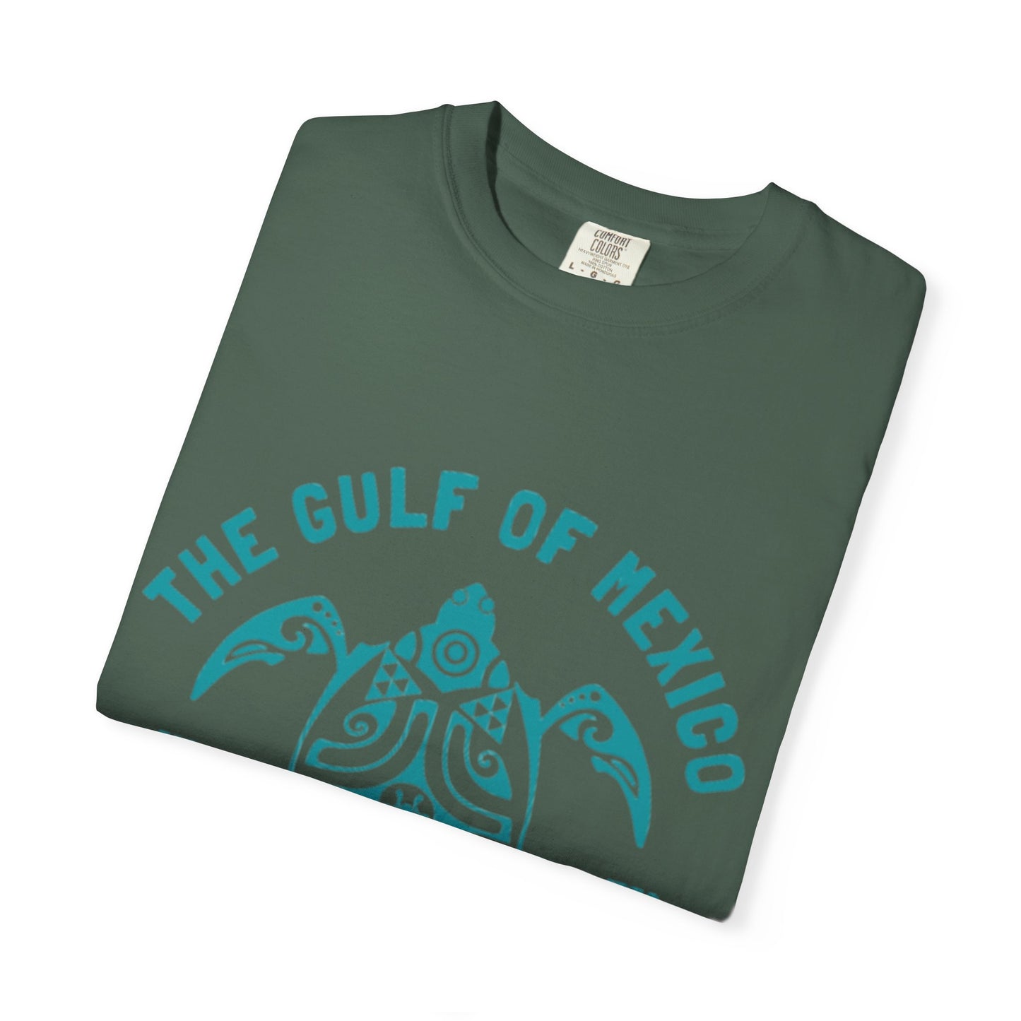 Gulf of Mexico Graphic T-Shirt (Teal Text)