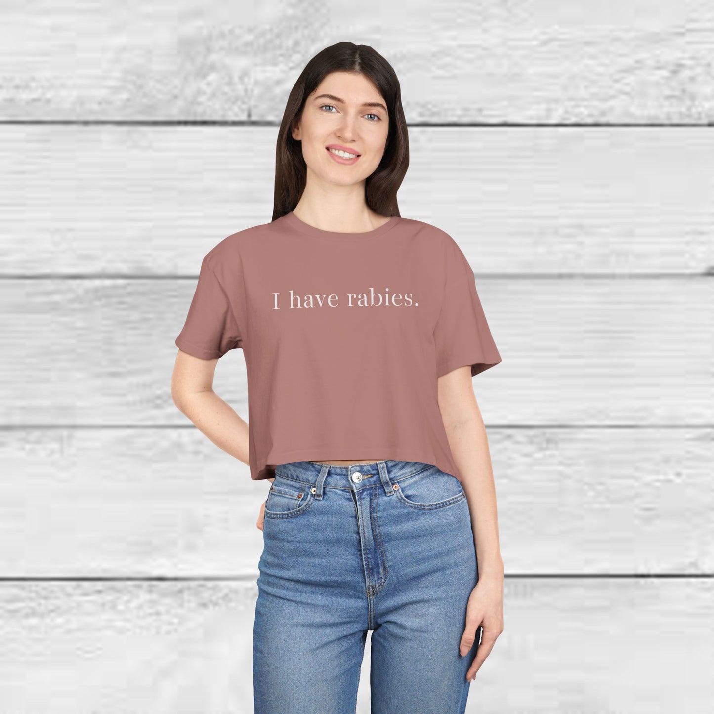 Raccoon Crop Tee